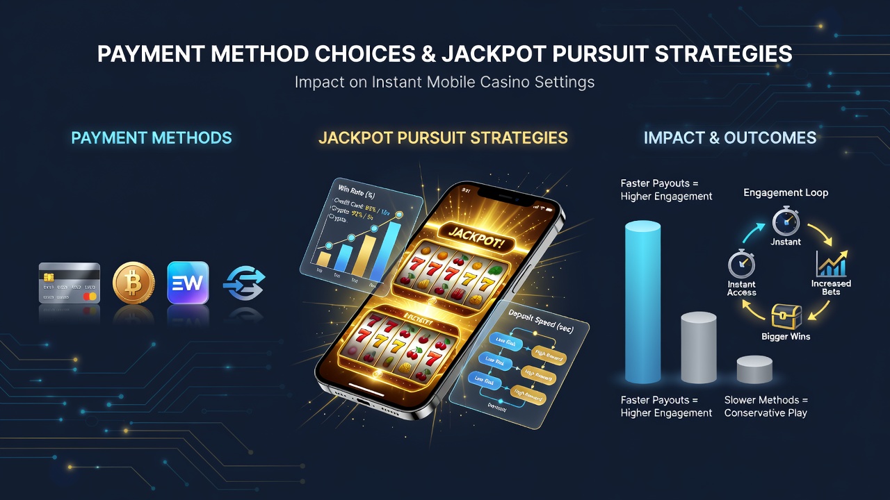 Smartphone screen showing transaction confirmation and jackpot meter updates during a mobile casino session