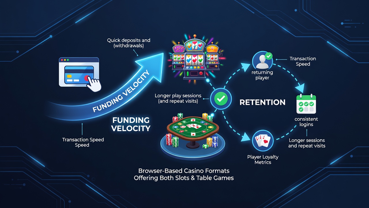 Split view of a browser casino displaying progressive slot meters alongside an active live dealer blackjack table