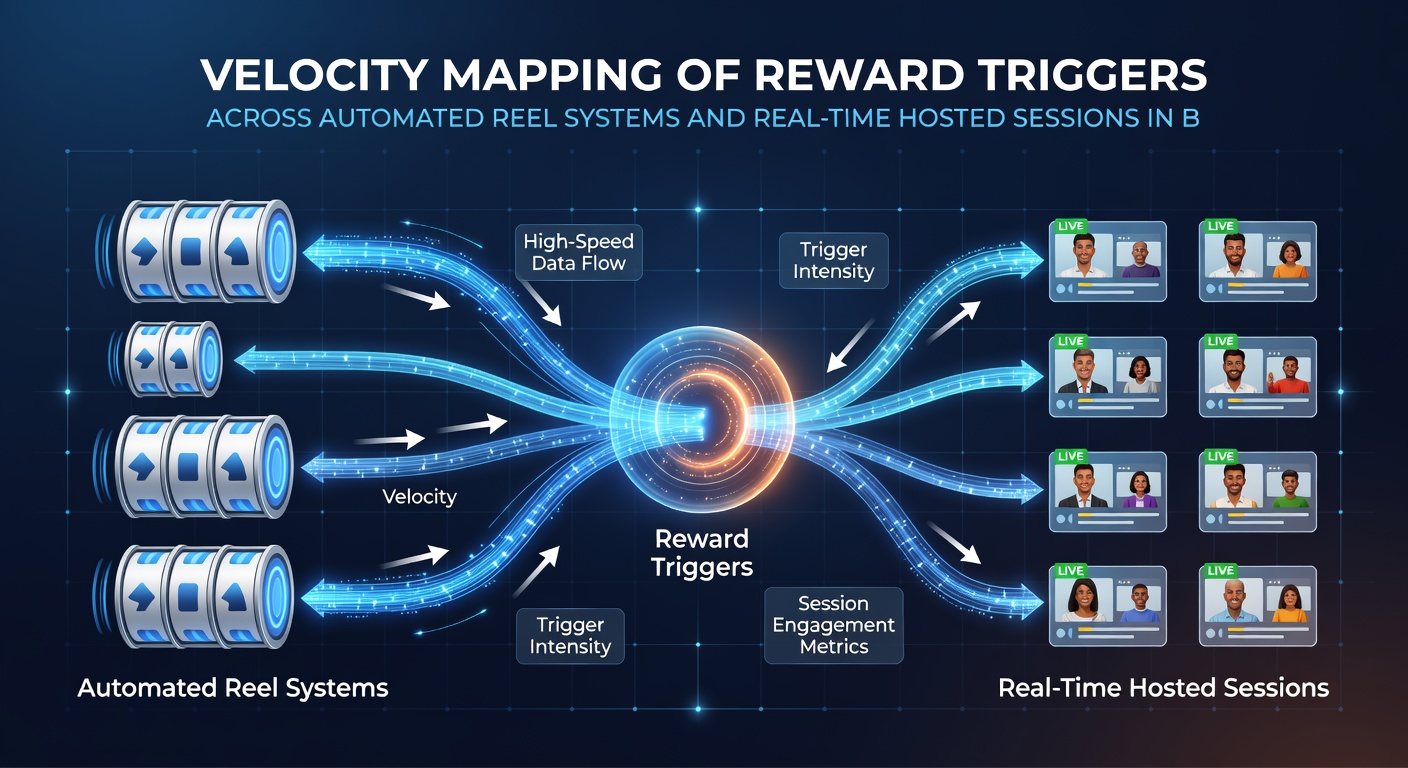 Chart showing reward trigger velocity curves for reel systems versus live hosted sessions over a 24-hour period